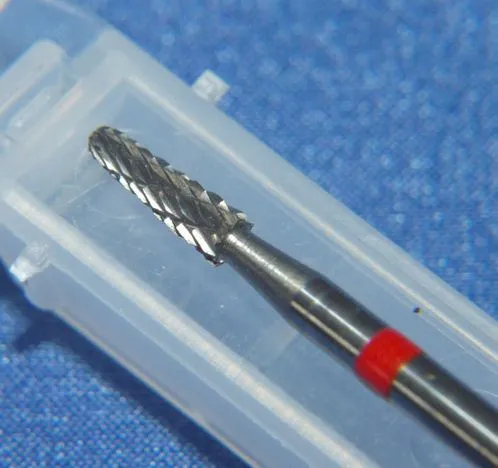 HM Fräser Konus rund 2,35mm kreuzverzahnt mittel #30490