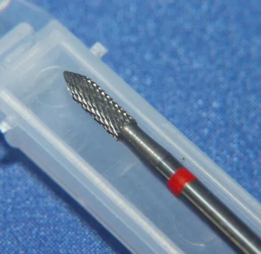 HM Fräser Torpedoform 2,35mm kreuzverzahnt mittel #30500