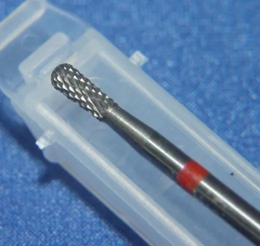 HM Fräser Birne 2,35 mm Schaft kreuzverzahnt mittel #30460