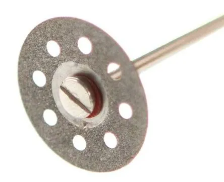 Diamantscheibe doppelseitig komplett belegt C02-19x0,2mm