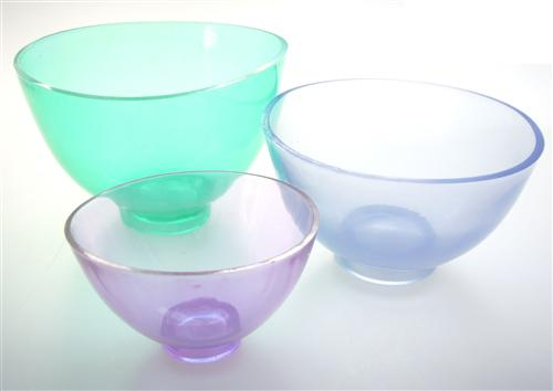 Mischbecher, flexibles Silikon, klein, Höhe 5cm, Durchmesser 8cm, 0,1 L