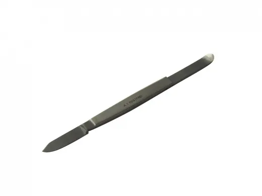 Wachsmesser Fahnenstock, 13 cm, Metallgriff