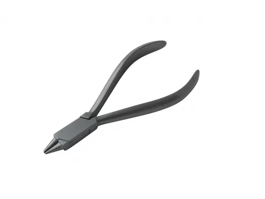 Zange Angle, rund / rund, 13 cm