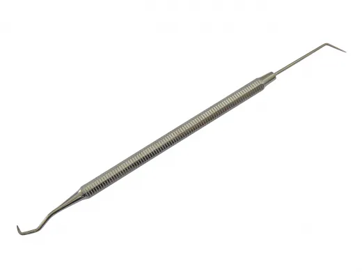 Zahnsonde zweiendig Fig. 2, 8-Kant Griff