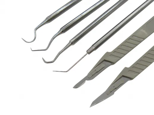 4er Set Entgitterhaken Entgitternadel für Folien Plotter zweiendig, Länge 16cm