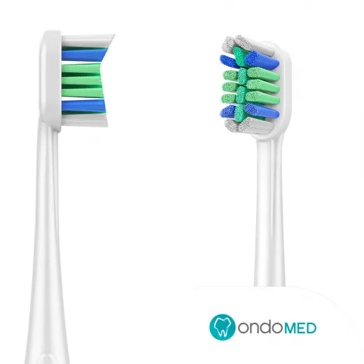 12x Ersatzbürsten kompatibel mit Philips Sonicare Aufsteckbürsten - Bürstenköpfe Medium-Weich, M1