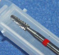 HM Fräser Konus rund 2,35mm kreuzverzahnt mittel #30490