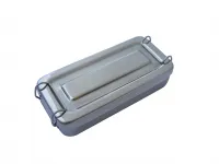 Instrumentenbox - Steribox mit Bügelverschluß, 18cm x 8cm x 4cm