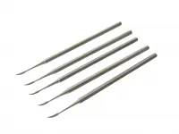 5x Habichtschnabel, leicht gebogen einendig