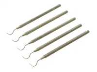 5x Skaler Habichtschnabel, rund gebogen, einendig