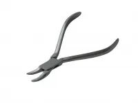 Zange Gordon, gebogen, ungerieft, 13 cm