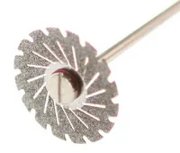 Diamantscheibe doppelseitig / komplett C11-19x0,2mm