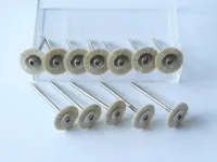 144x Polierbürste 17,4 mm Ziegenhaar weiss MSHS116W