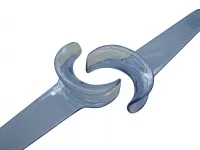 2x Mundwinkelhalter, Einseitig, für Kinder, Kunststoff