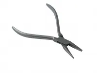 Draht- und Klammerbiegezange Schwarz, 13 cm