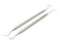 2er Set Entgitterhaken Entgitternadel für Folien Plotter zweiendig, Länge 16cm