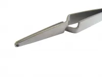 Piercing Kugelhalterpinzette F2, selbsthaltend, für Kugeln ab 2mm