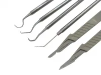 4er Set Entgitterhaken Entgitternadel für Folien Plotter zweiendig, Länge 16cm