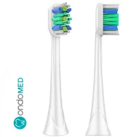 8x Ersatzbürsten kompatibel mit Philips Sonicare Aufsteckbürsten - Bürstenköpfe Medium-Weich, M1