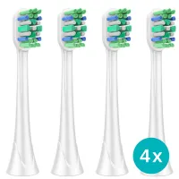 4x Ersatzbürsten kompatibel mit Philips Sonicare Aufsteckbürsten - Bürstenköpfe Medium-Weich, M3