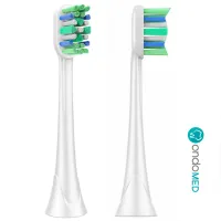 8x Ersatzbürsten kompatibel mit Philips Sonicare Aufsteckbürsten - Bürstenköpfe Medium-Weich, M3