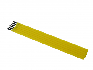 144x Applikatorpinsel, 140 mm, flexibel, gelb