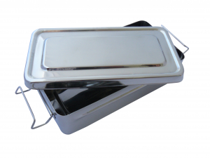 Instrumentenbox - Steribox mit Bügelverschluß, 20x10x5 cm