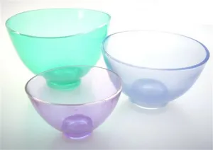 Mischbecher, flexibles Silikon, klein, Höhe 5cm, Durchmesser 8cm, 0,1 L