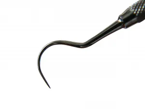 5x Zahnsonde Fig. 43 mit rundem Griff